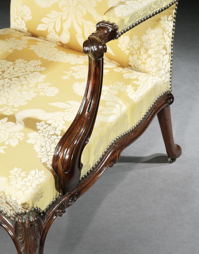Thomas Chippendale - A pair of mahogany armchairs | MasterArt